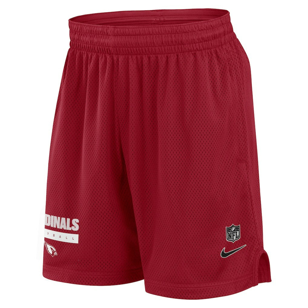Arizona Cardinals 2024 Sideline Performance Mesh Shorts - Cardinal Shorts