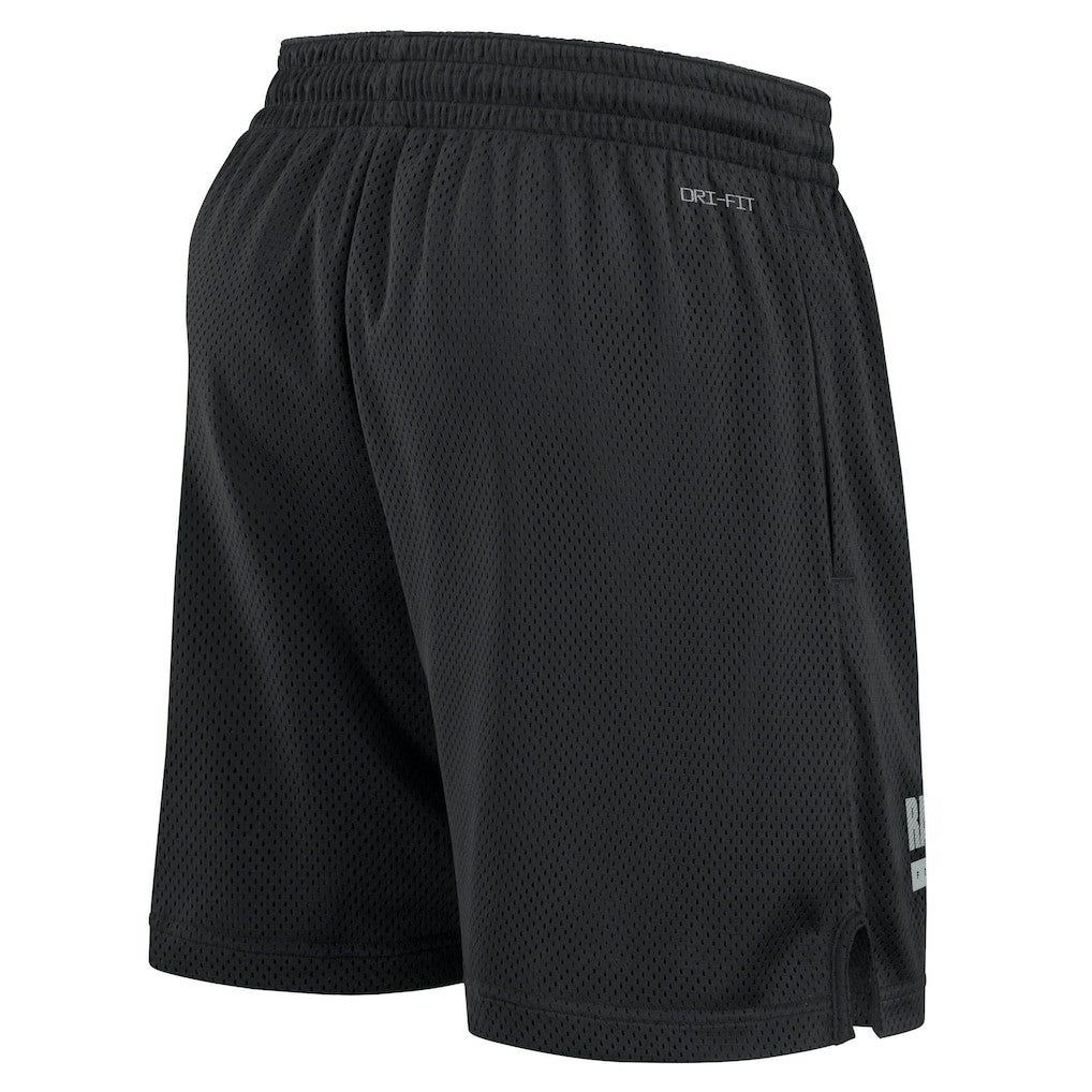 Las Vegas Raiders 2024 Sideline Performance Mesh Shorts - Black Shorts