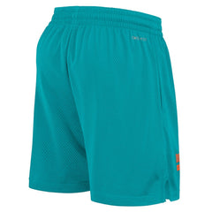 Miami Dolphins 2024 Sideline Performance Mesh Shorts - Aqua Shorts