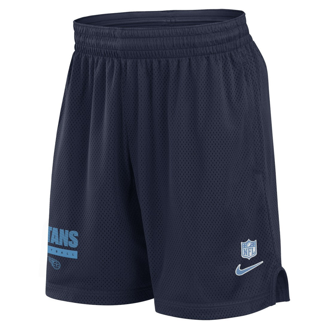 Tennessee Titans 2024 Sideline Performance Mesh Shorts - Navy Shorts