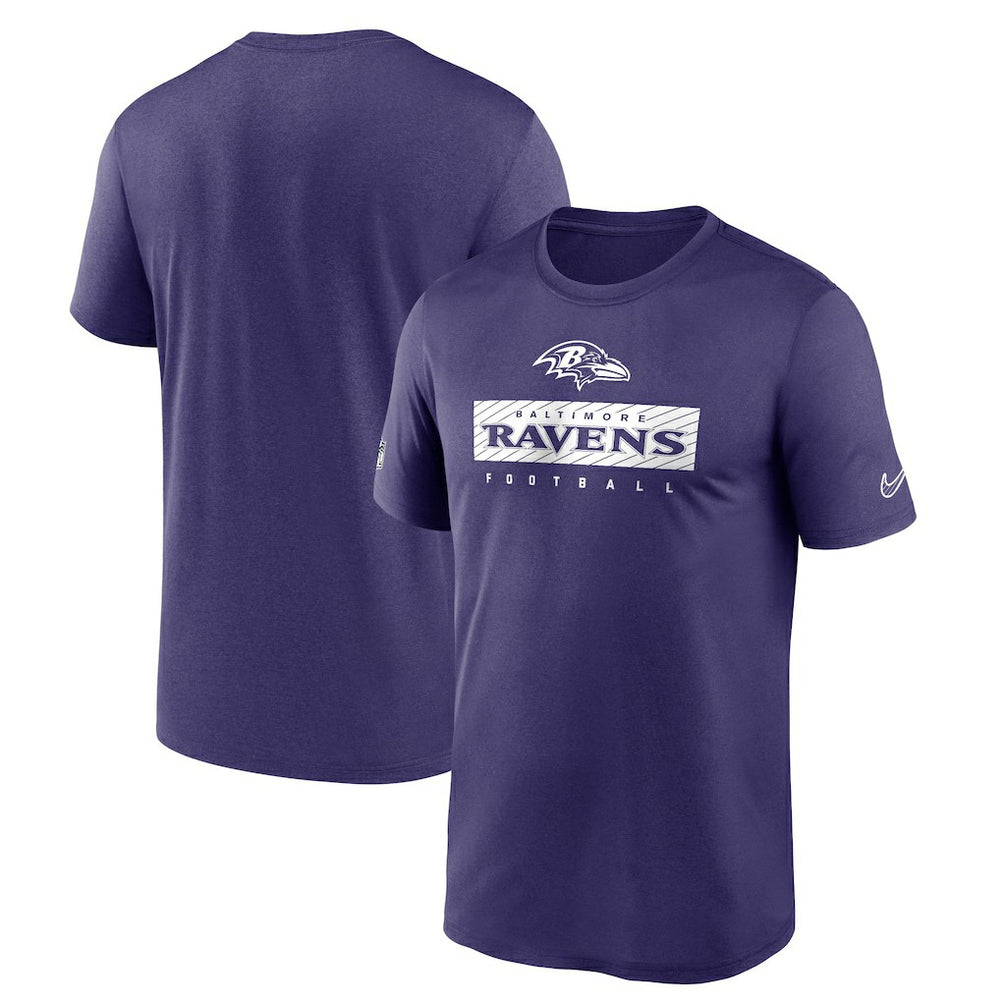 Baltimore Ravens Sideline Legend Performance T-Shirt - Purple T-shirts