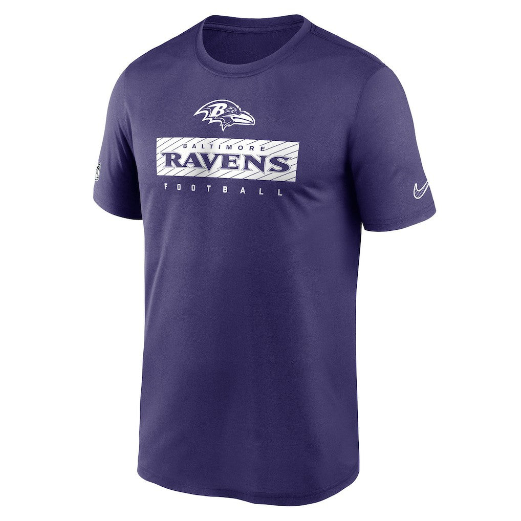 Baltimore Ravens Sideline Legend Performance T-Shirt - Purple T-shirts