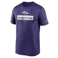 Baltimore Ravens Sideline Legend Performance T-Shirt - Purple T-shirts