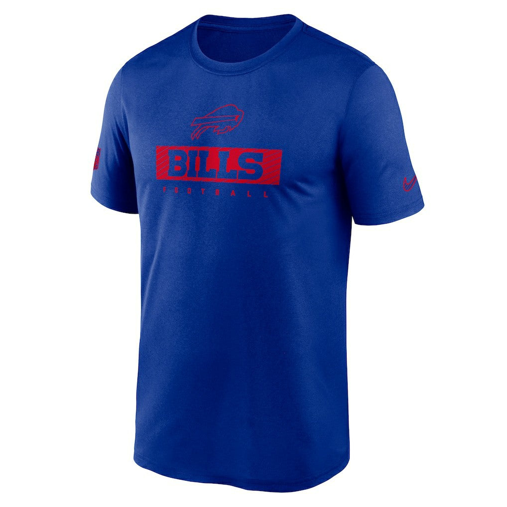 Buffalo Bills Sideline Legend Performance T-Shirt - Royal T-shirts