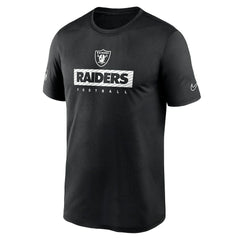 Las Vegas Raiders Sideline Legend Performance T-Shirt - Black T-shirts