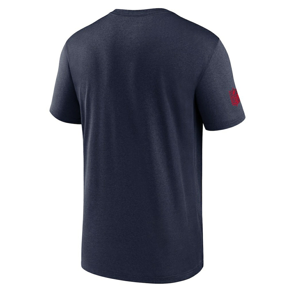 New England Patriots Sideline Legend Performance T-Shirt - Navy T-shirts
