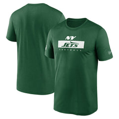New York Jets Sideline Legend Performance T-Shirt - Green T-shirts