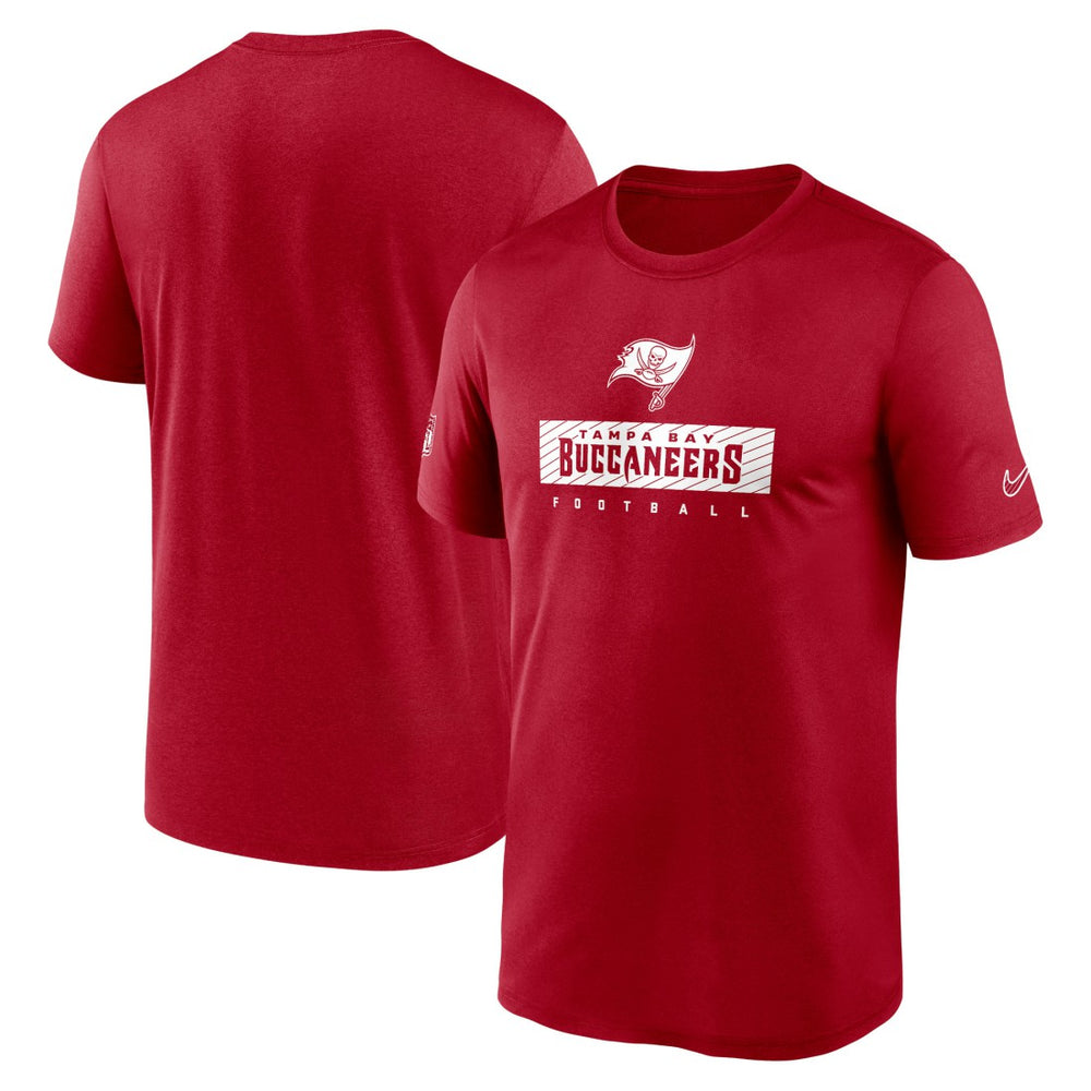 Tampa Bay Buccaneers Sideline Legend Performance T-Shirt - Red T-shirts