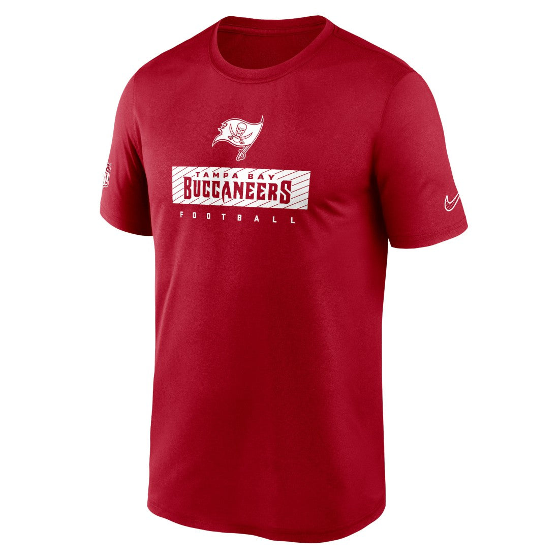Tampa Bay Buccaneers Sideline Legend Performance T-Shirt - Red T-shirts