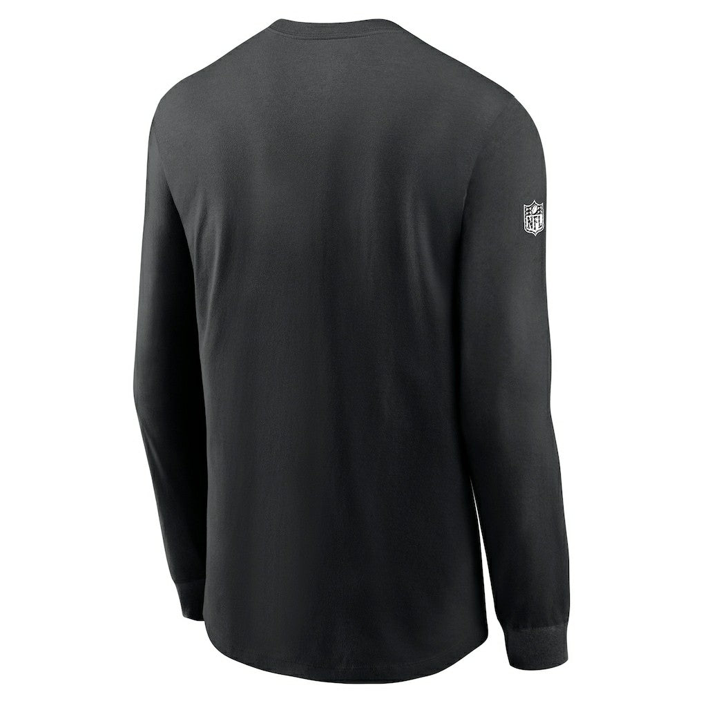 Baltimore Ravens Sideline Dri-FIT Long Sleeve T-Shirt - Black T-shirts