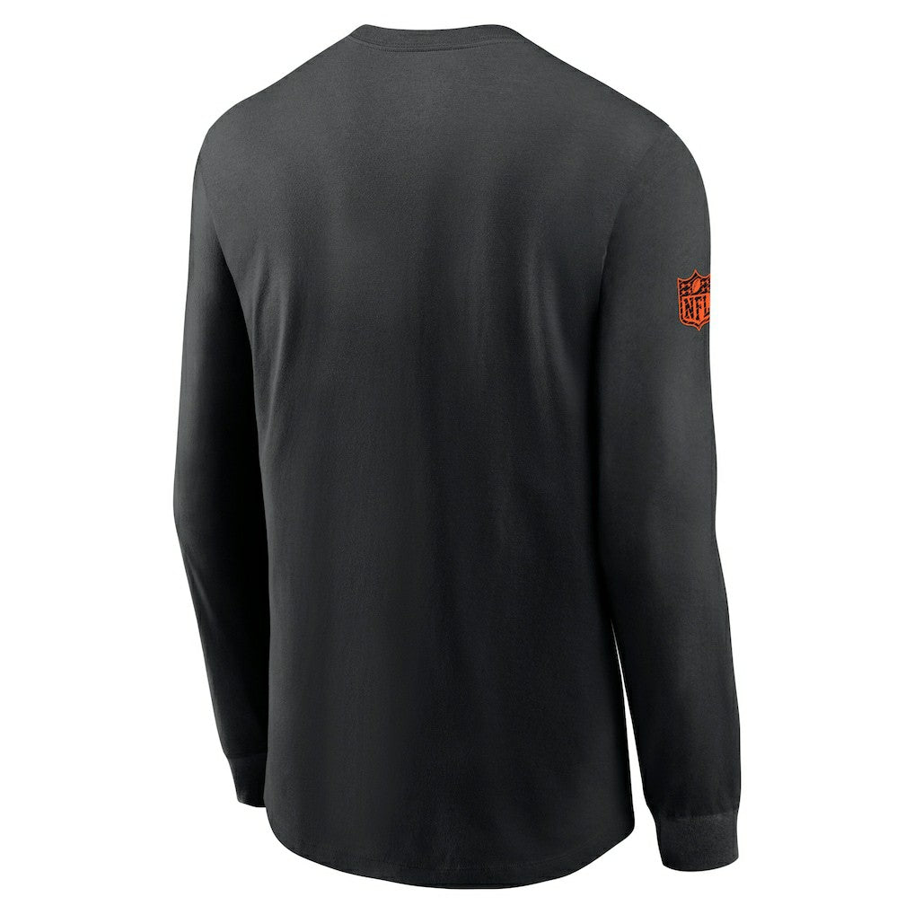 Cincinnati Bengals Sideline Dri-FIT Long Sleeve T-Shirt - Black T-shirts