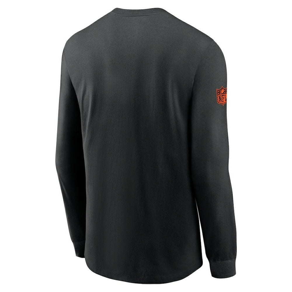 Cincinnati Bengals Sideline Dri-FIT Long Sleeve T-Shirt - Black T-shirts
