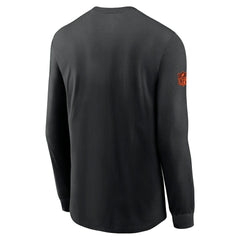 Cincinnati Bengals Sideline Dri-FIT Long Sleeve T-Shirt - Black T-shirts