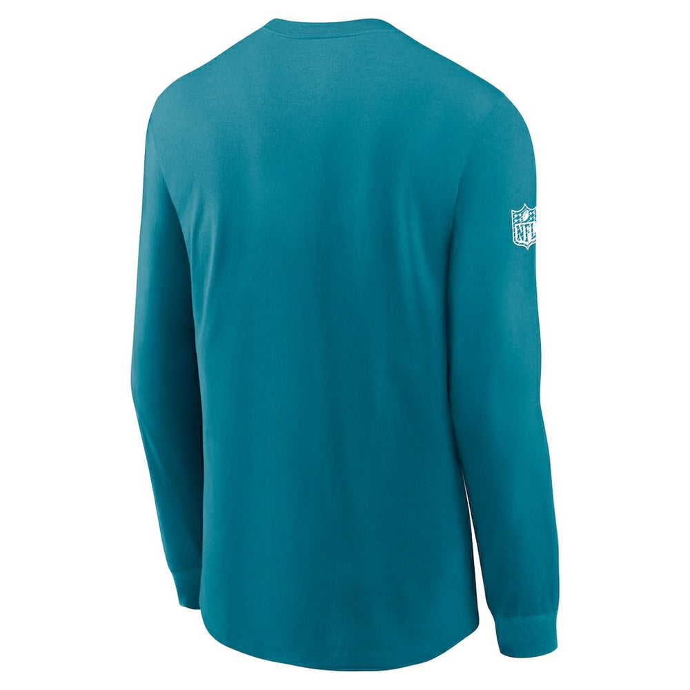 Jacksonville Jaguars Sideline Dri-FIT Long Sleeve T-Shirt - Teal T-shirts