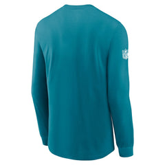 Jacksonville Jaguars Sideline Dri-FIT Long Sleeve T-Shirt - Teal T-shirts