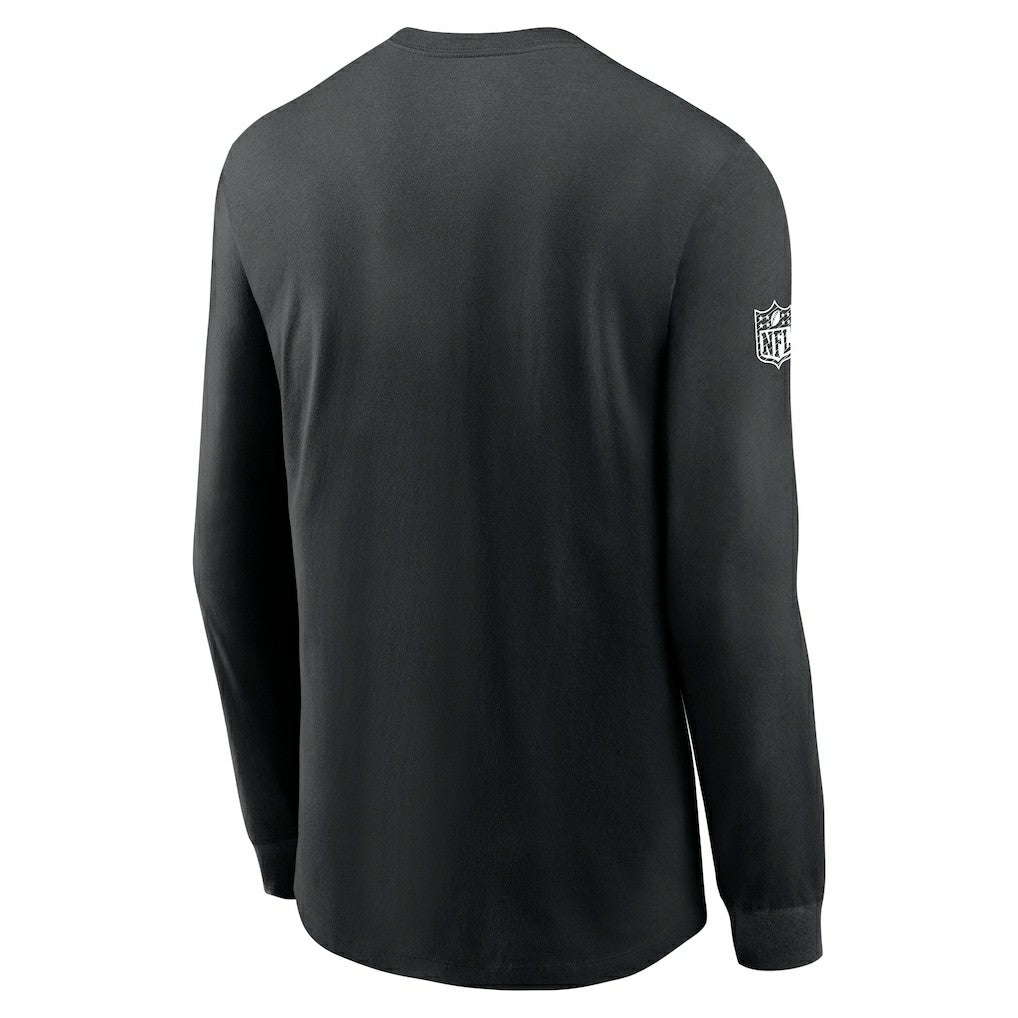 New York Jets Sideline Dri-FIT Long Sleeve T-Shirt - Black T-shirts