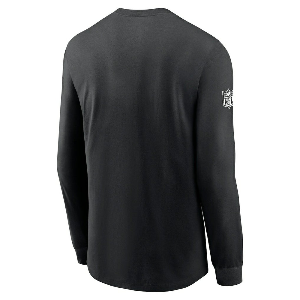 New York Jets Sideline Dri-FIT Long Sleeve T-Shirt - Black T-shirts