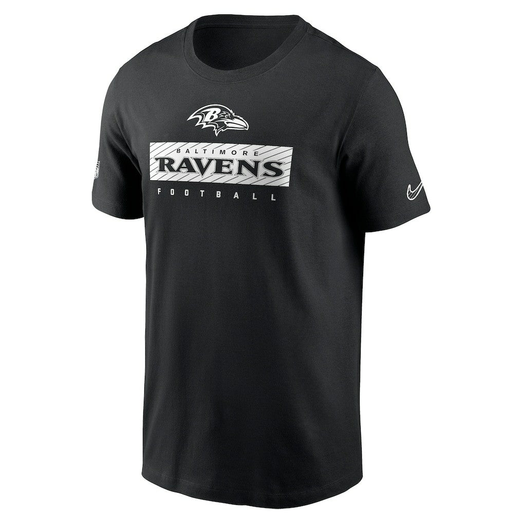 Baltimore Ravens Sideline Performance T-Shirt - Black T-shirts