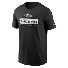 Baltimore Ravens Sideline Performance T-Shirt - Black T-shirts