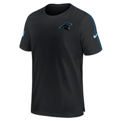 Carolina Panthers 2024 Sideline Coach UV Performance T-Shirt - Black T-shirts