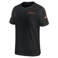 Cincinnati Bengals 2024 Sideline Coach UV Performance T-Shirt - Black T-shirts