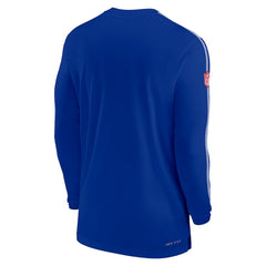 Buffalo Bills Sideline Coach UV Performance Long Sleeve T-Shirt - Royal T-shirts