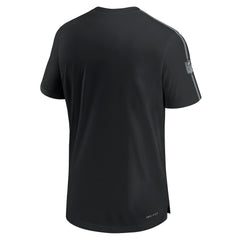 Las Vegas Raiders 2024 Sideline Coach UV Performance T-Shirt - Black T-shirts