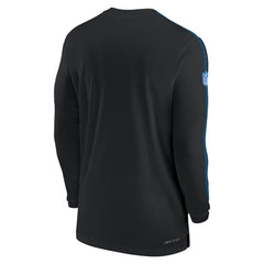 Detroit Lions Sideline Coach UV Performance Long Sleeve T-Shirt - Black T-shirts