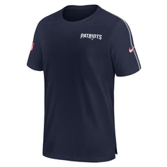 New England Patriots 2024 Sideline Coach UV Performance T-Shirt - Navy T-shirts