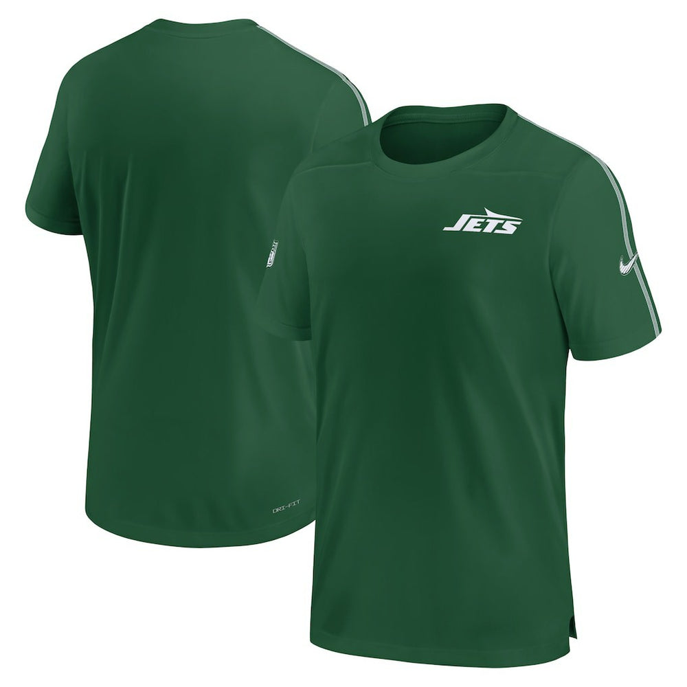 New York Jets 2024 Sideline Coach UV Performance T-Shirt - Green T-shirts