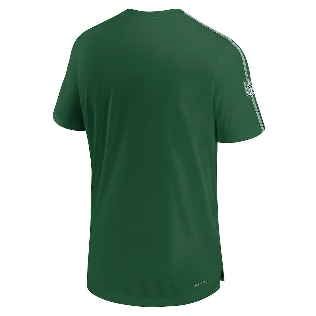 New York Jets 2024 Sideline Coach UV Performance T-Shirt - Green T-shirts