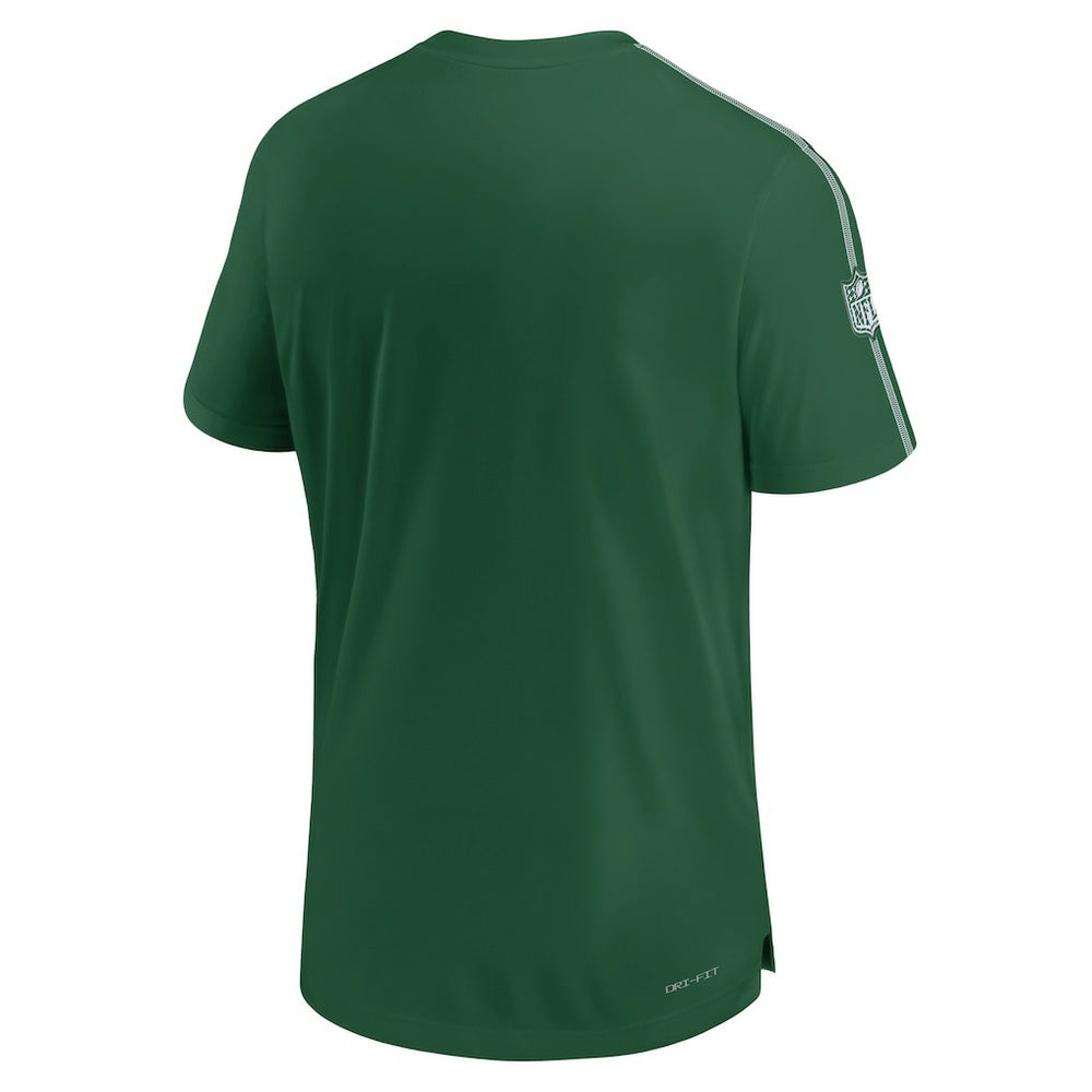 New York Jets 2024 Sideline Coach UV Performance T-Shirt - Green T-shirts