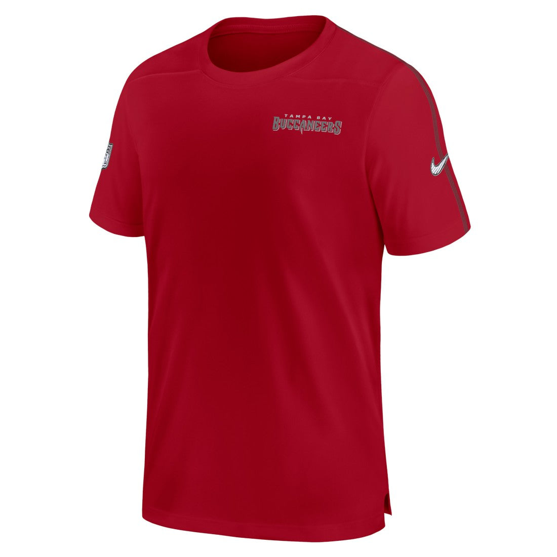 Tampa Bay Buccaneers 2024 Sideline Coach UV Performance T-Shirt - Red T-shirts
