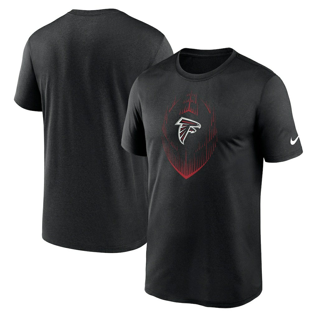 Atlanta Falcons Primetime Legend Icon Performance T-Shirt - Black T-shirts