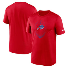 Buffalo Bills Primetime Legend Icon Performance T-Shirt - Red T-shirts