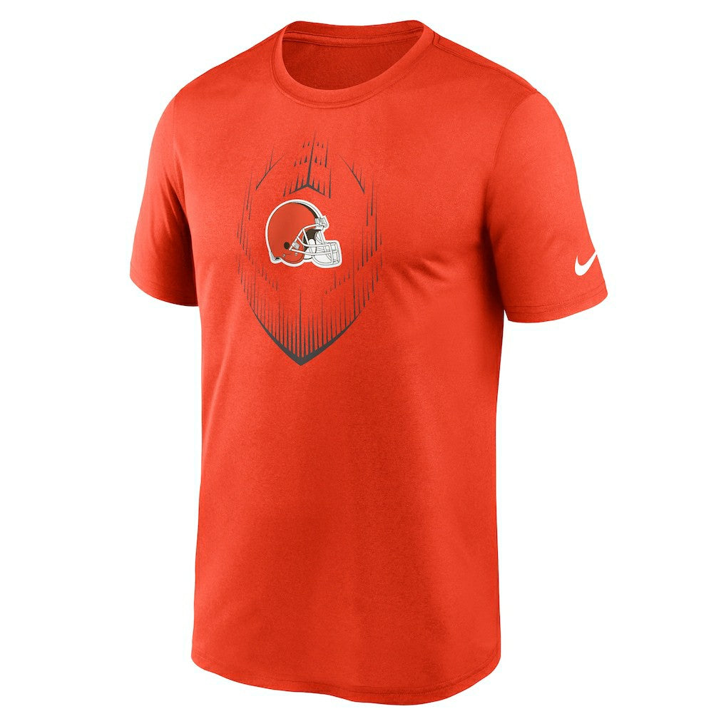 Cleveland Browns Primetime Legend Icon Performance T-Shirt - Orange T-shirts