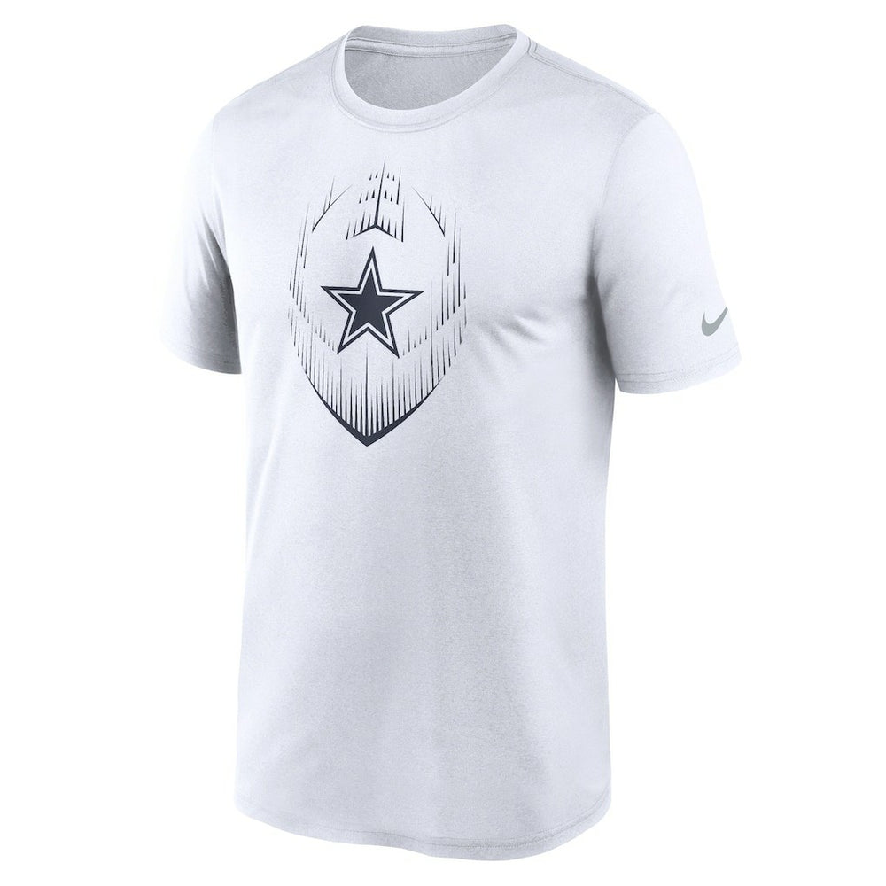 Dallas Cowboys Primetime Legend Icon Performance T-Shirt - White T-shirts