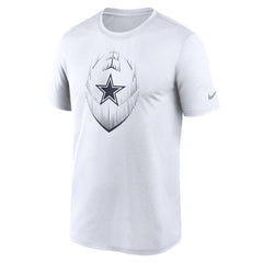 Dallas Cowboys Primetime Legend Icon Performance T-Shirt - White T-shirts