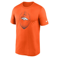 Denver Broncos Primetime Legend Icon Performance T-Shirt - Orange T-shirts