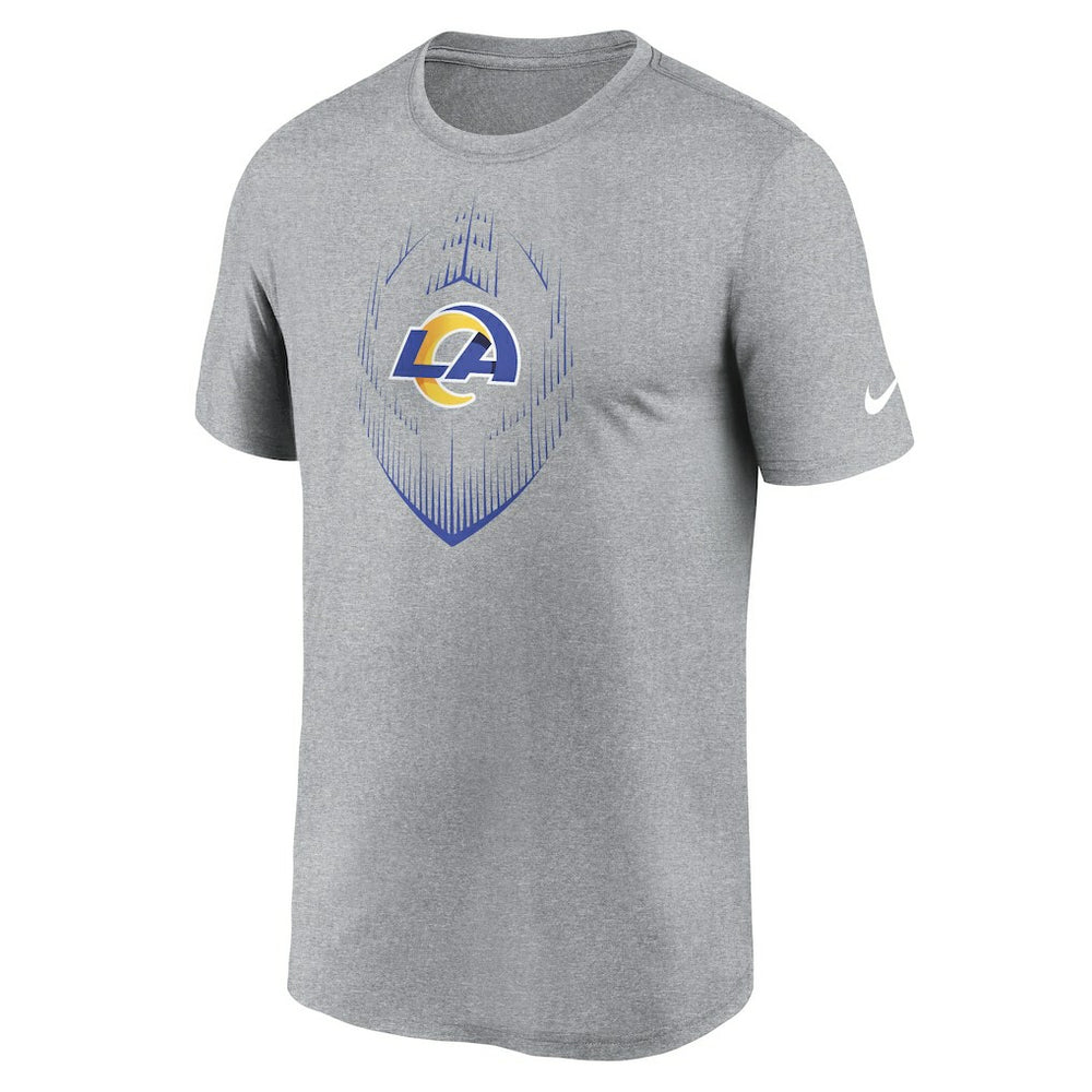 Los Angeles Rams Primetime Legend Icon Performance T-Shirt - Heather Gray T-shirts