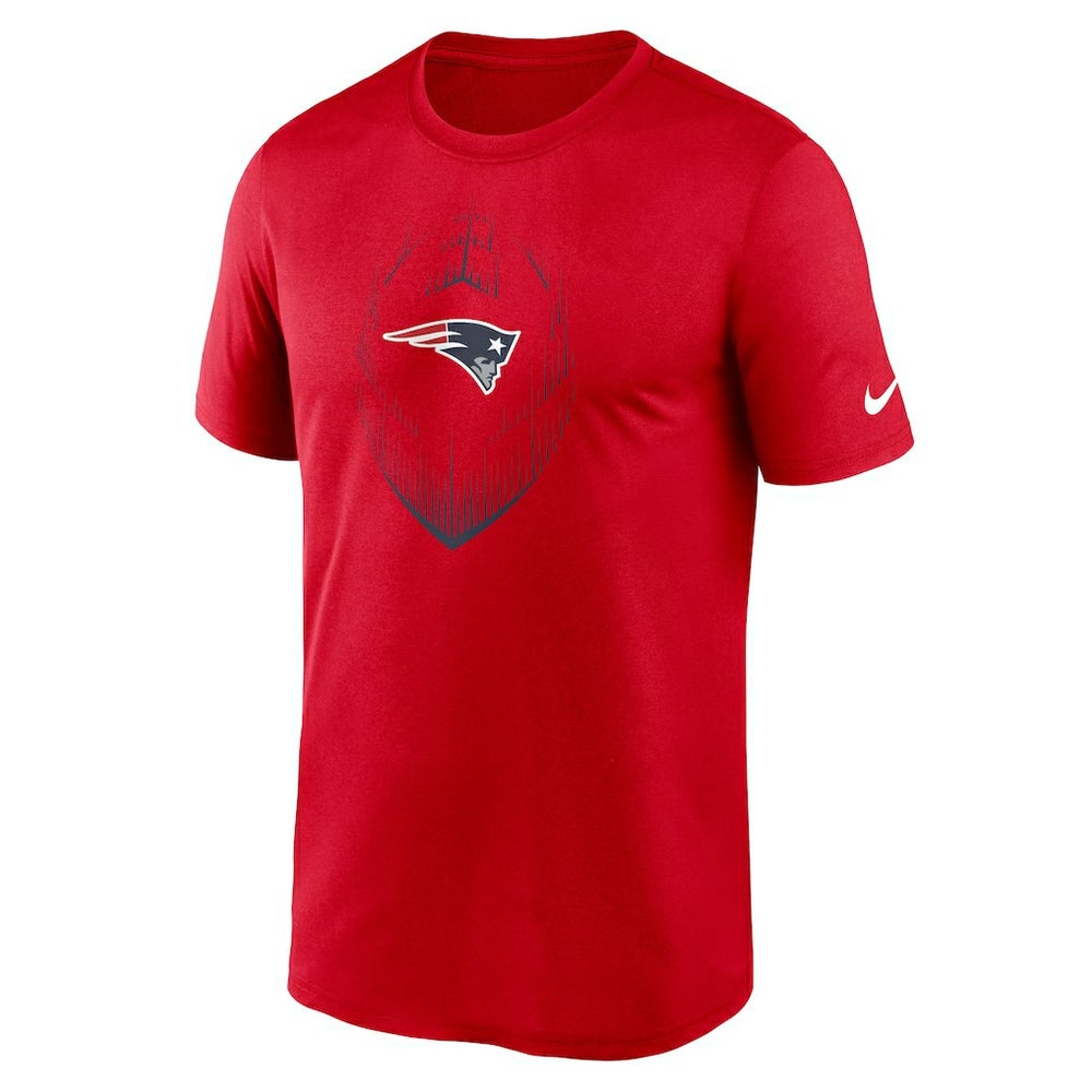 New England Patriots Primetime Legend Icon Performance T-Shirt - Red T-shirts