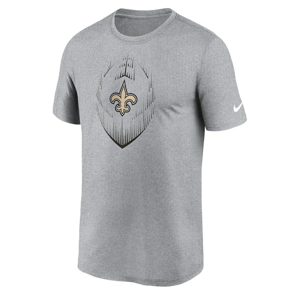 New Orleans Saints Primetime Legend Icon Performance T-Shirt - Heather Gray T-shirts