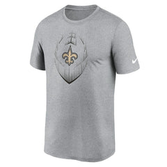 New Orleans Saints Primetime Legend Icon Performance T-Shirt - Heather Gray T-shirts