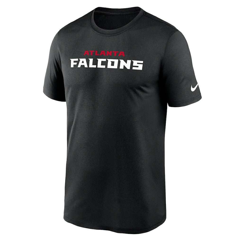Atlanta Falcons Primetime Legend Wordmark Performance T-Shirt - Black T-shirts