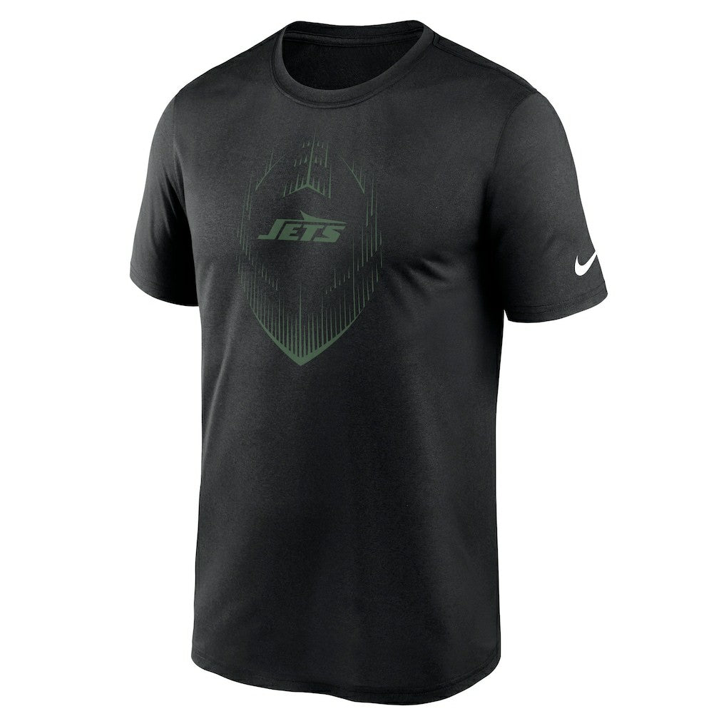 New York Jets Primetime Legend Icon Performance T-Shirt - Black T-shirts