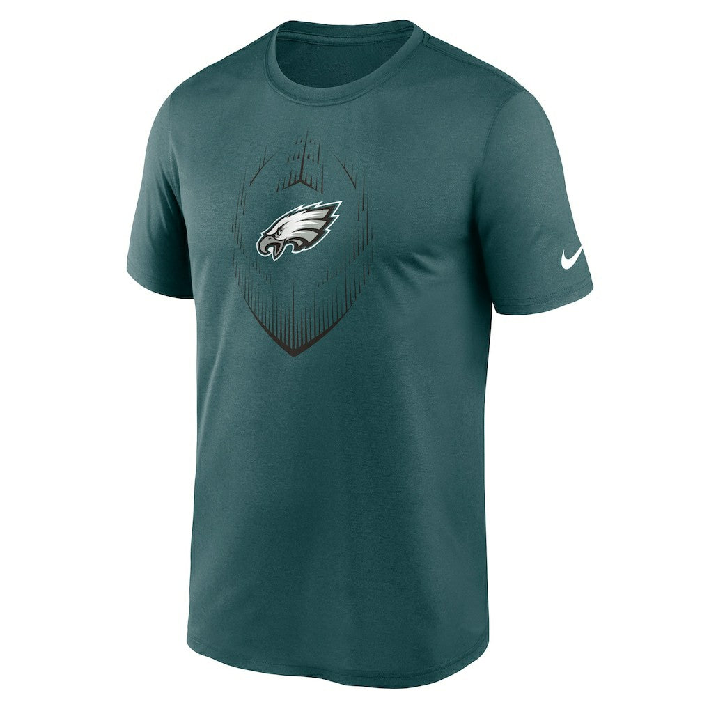 Philadelphia Eagles Primetime Legend Icon Performance T-Shirt - Midnight Green T-shirts