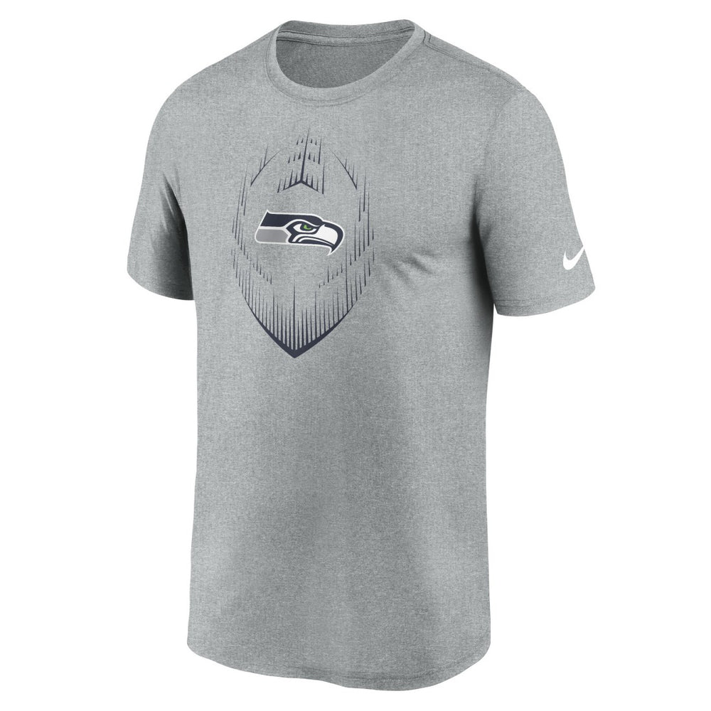 Seattle Seahawks Primetime Legend Icon Performance T-Shirt - Heather Gray T-shirts