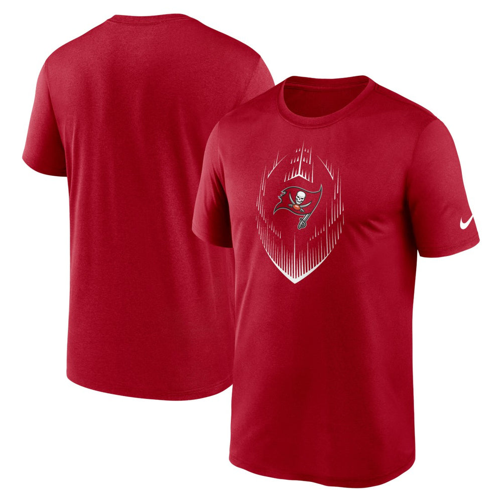 Tampa Bay Buccaneers Primetime Legend Icon Performance T-Shirt - Red T-shirts