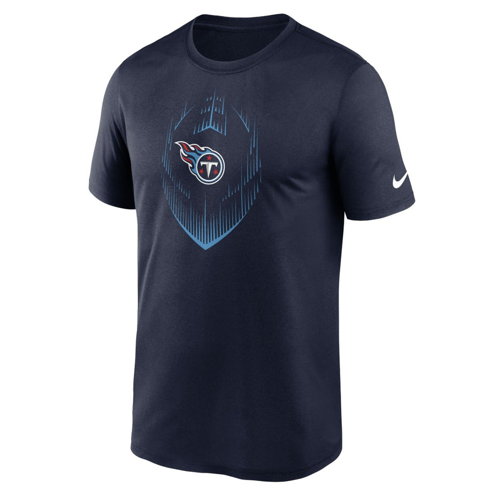 Tennessee Titans Primetime Legend Icon Performance T-Shirt - Navy T-shirts