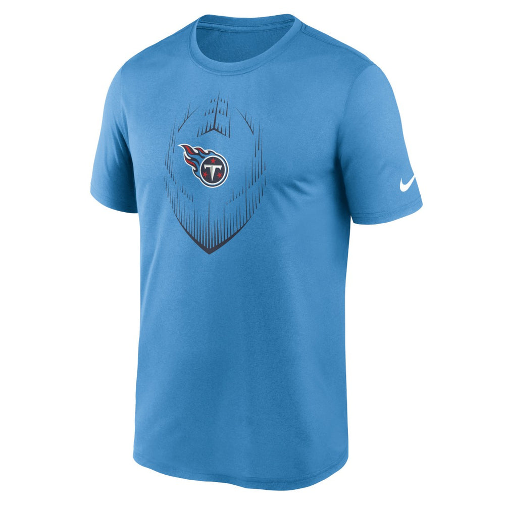 Tennessee Titans Primetime Legend Icon Performance T-Shirt - Light Blue T-shirts